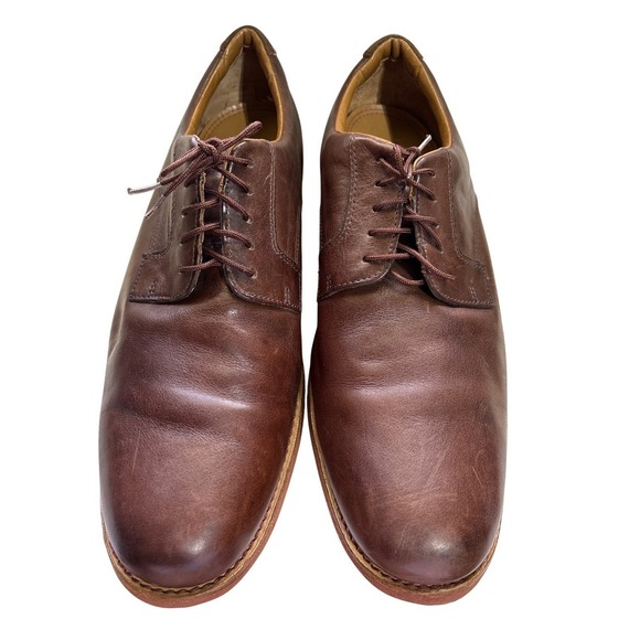 Sebago Other - Sebago Mens Leather Dress Shoes Brown Lace Up Oxford Casual Business 13